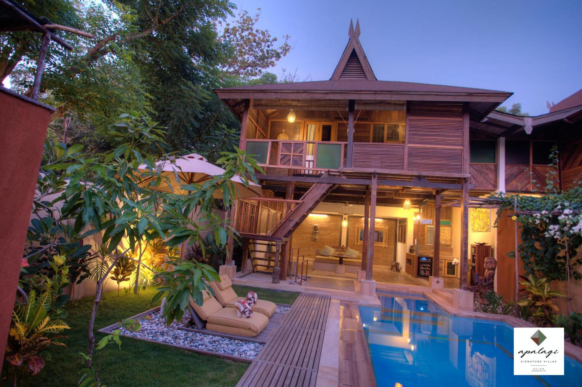 Apalagi Villas Гили-Эйр Экстерьер фото